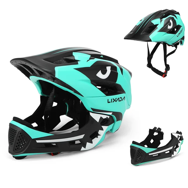 LIXADA Vollgesichts-Snowboardhelm - Kinder
