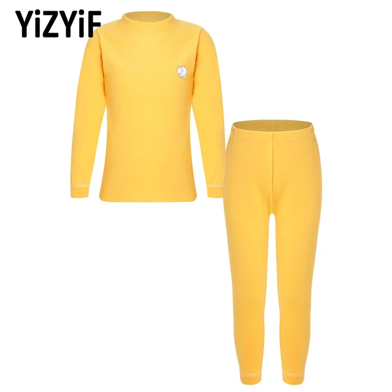 YIZYIF Thermo-Unterwäsche-Set – Kinder