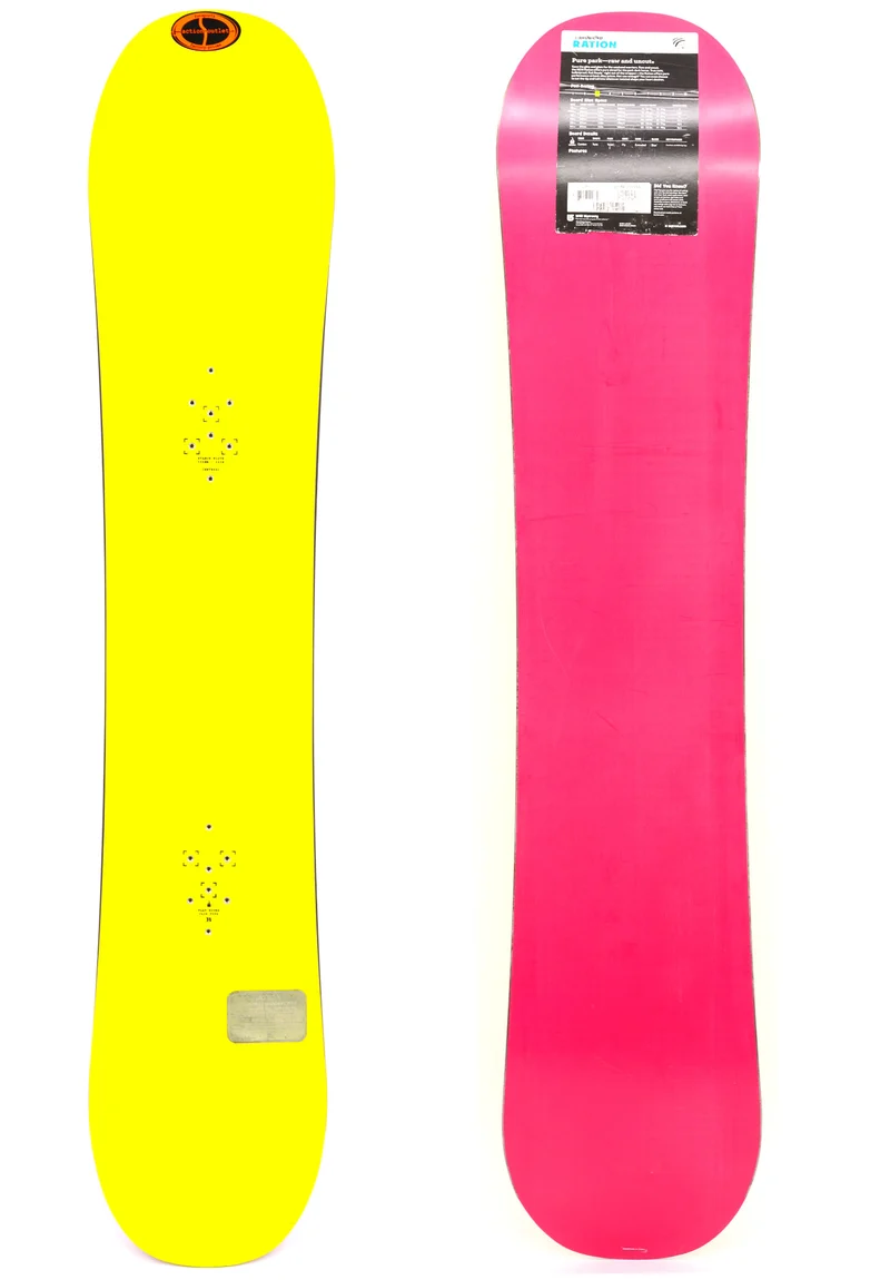 BURTON RATION - 144 cm Camber Snowboard Softboot Park Freeride CH-20