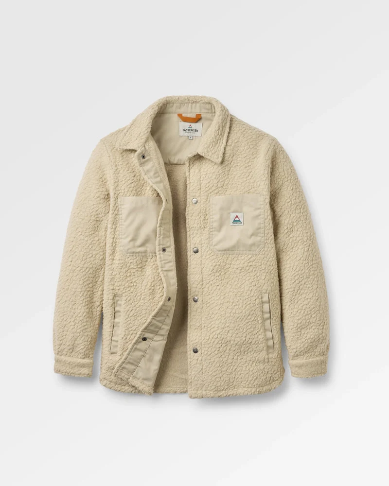 Rappel Recycled Sherpa Oversized Shirt