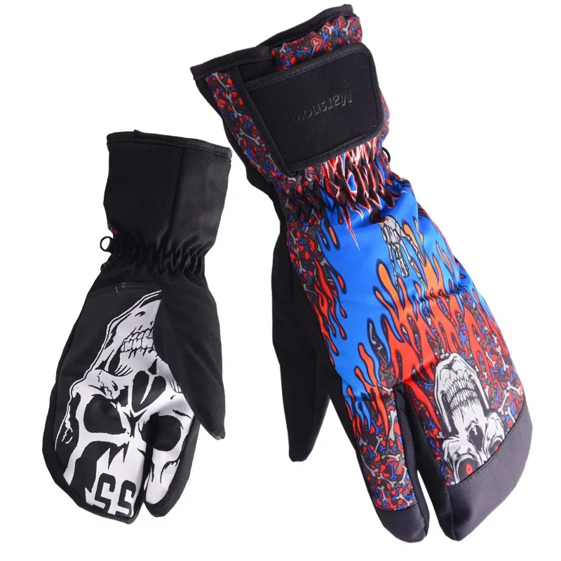 Skihandschuhe Neue Winter Warme Outdoor Sport Winddicht Wasserdicht Männer Frauen Guantes Skifahren Radfahren Bergsteigen Snowboard Fäustlinge
