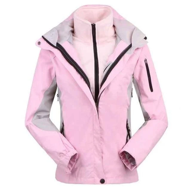 THE ARCTIC LIGHT Damen Skijacke mit Fleecefutter (abnehmbar)