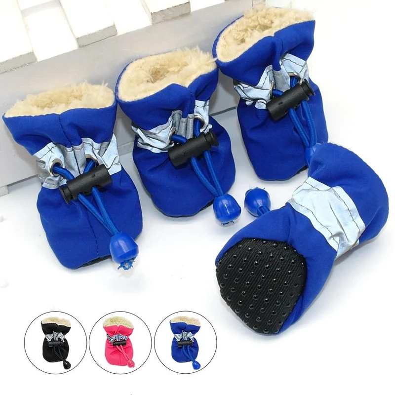 BIBSS Anti-Rutsch-Hundeschuhe für den Winter