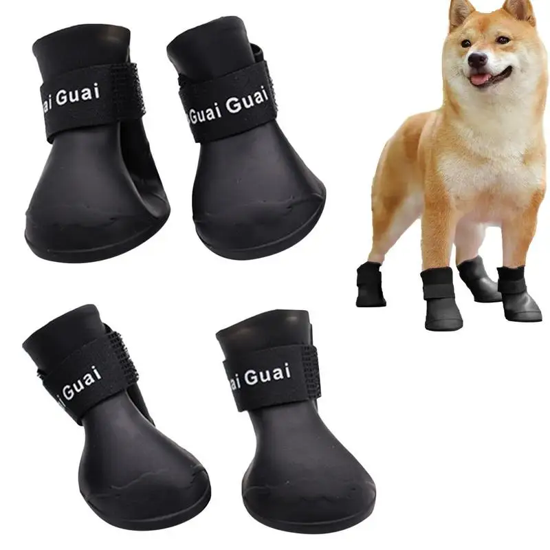 WASSERDICHTE Regenstiefel für Hunde