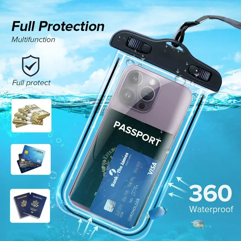 OPANSTEN Wasserdichte schwimmende Telefonhülle