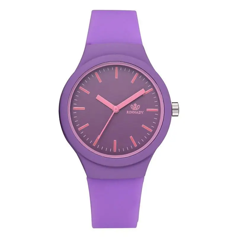 DQG Sportuhr mit Silikonarmband