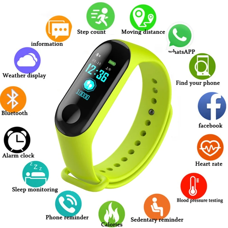 NEUE EGG LED Sport Silikonuhr