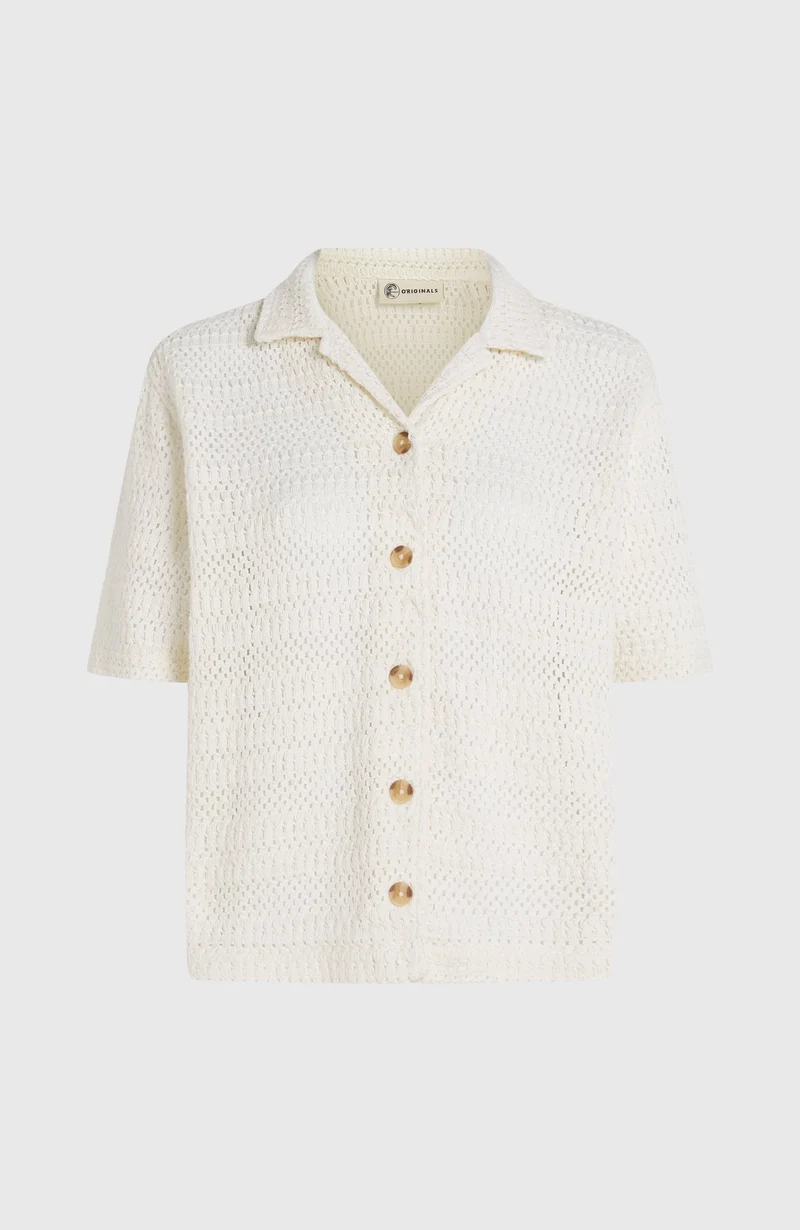 O´RIGINALS CROCHET SHIRT Damen