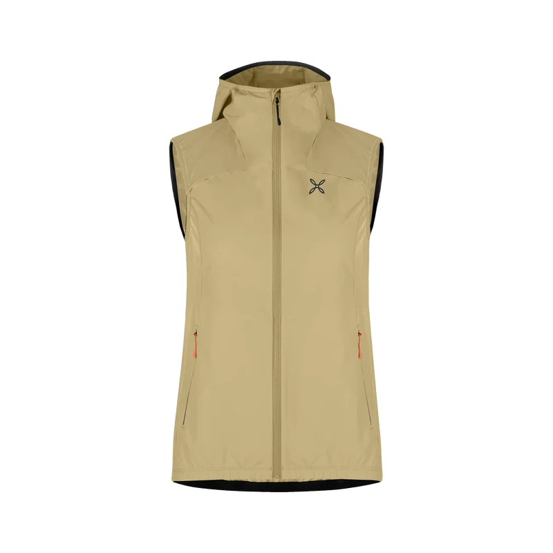RISE HOODED VEST Damen