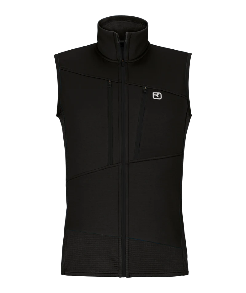 FLEECE GRID VEST Herren