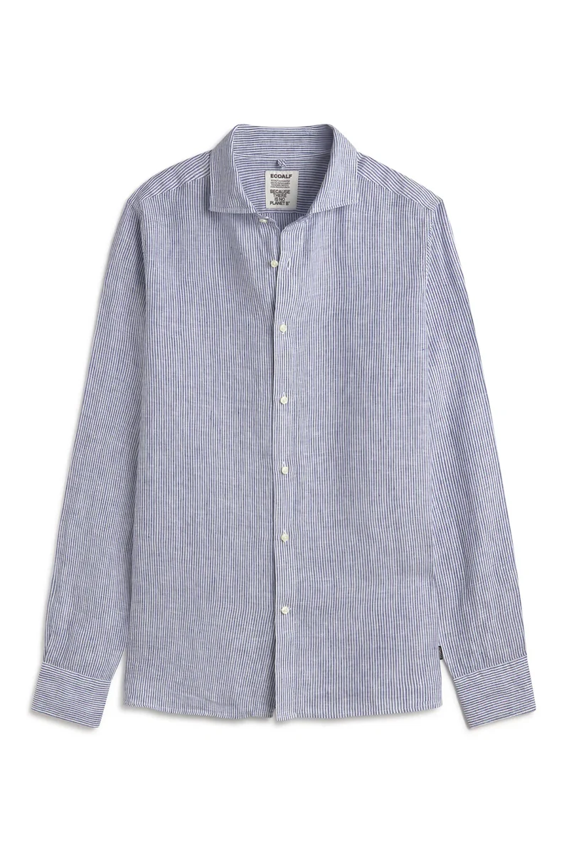 ALFREDO LINEN STRIPES SHIRT Herren