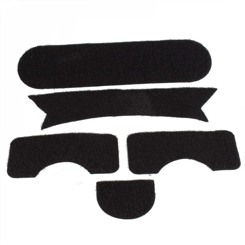 HCS Helmpatches schwarz