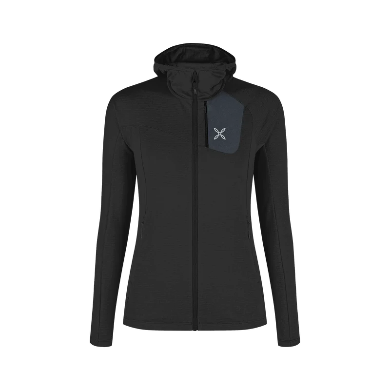 VERTIGO POWER GRID HOODED MAGLIA Damen