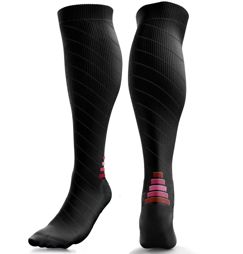 Compression Socks for Women & Men, Knee-High Flight Socks