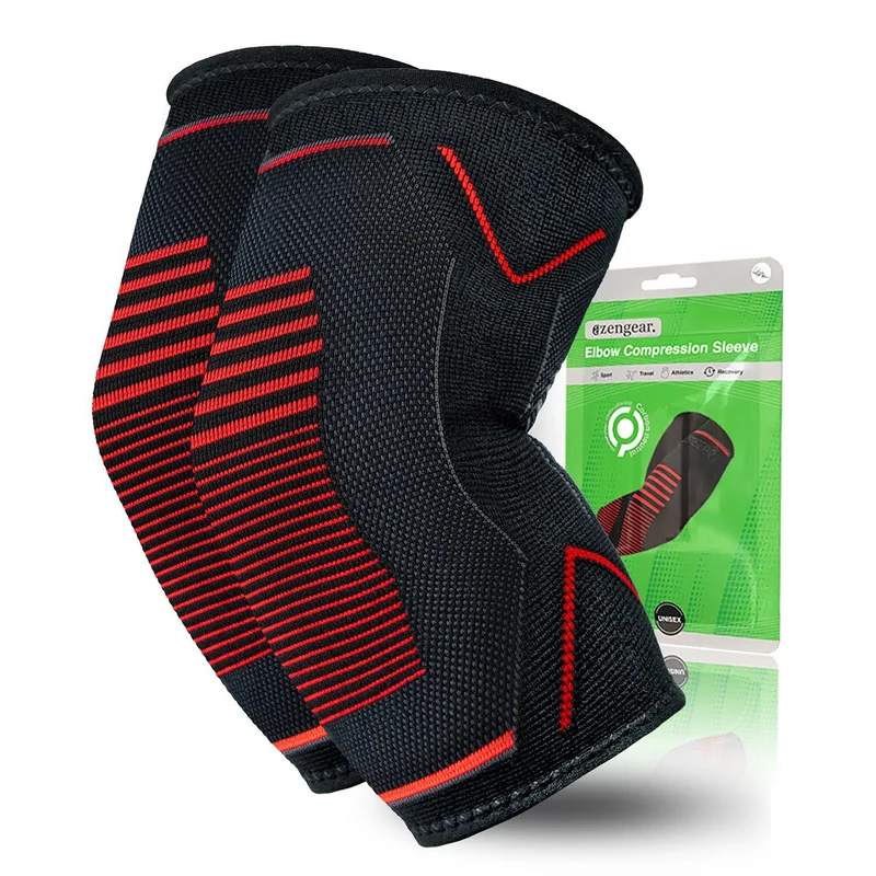 Elbow Support Brace (2 Pack) for Men and Women, Tennis and Golfers