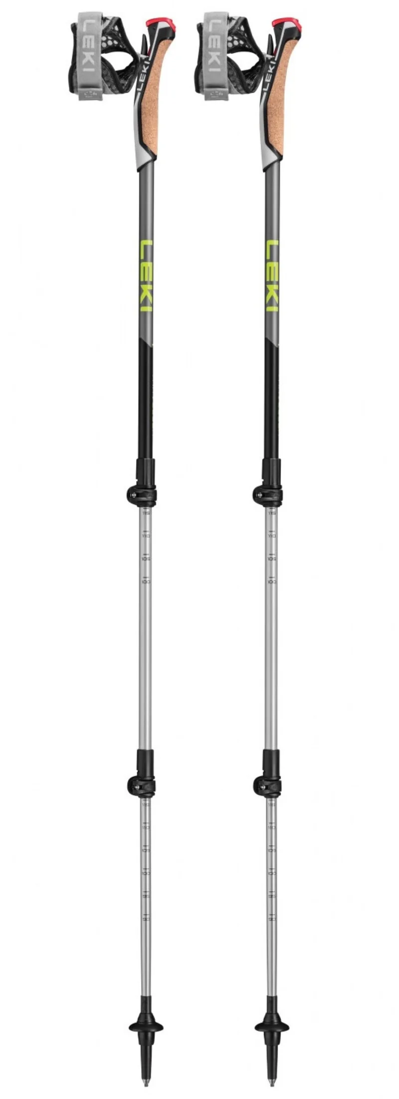 Leki TRAVELLER ALUMINIUM Nordic Walking Stöcke neon yellow (90-130 cm) Unisex