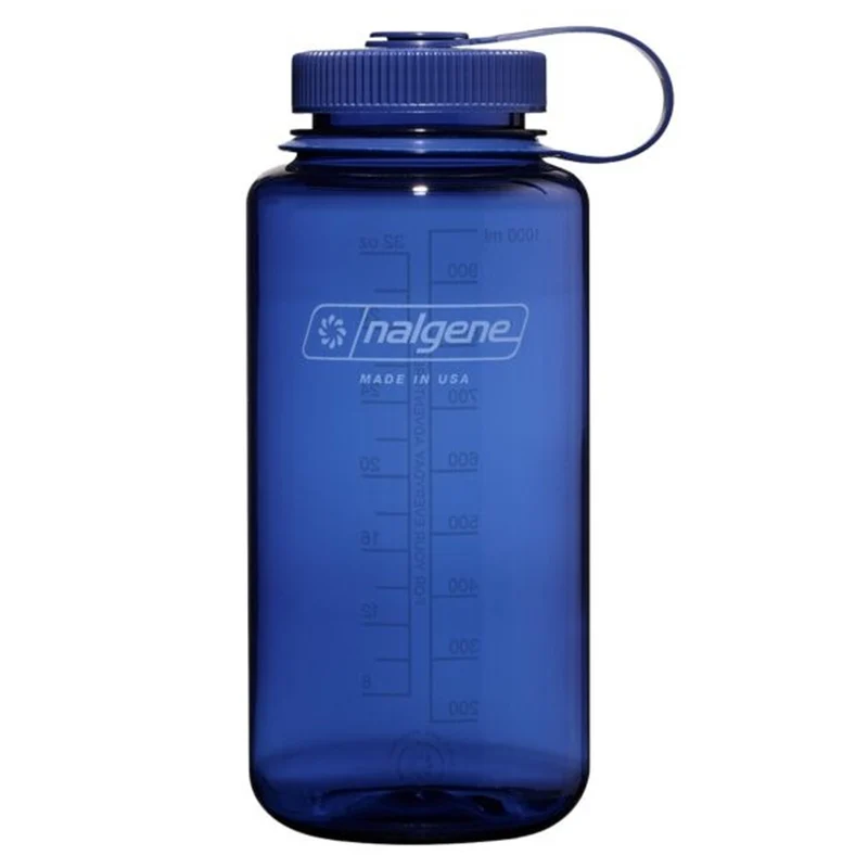 Nalgene Trinkflasche Weithals Sustain 1L denim