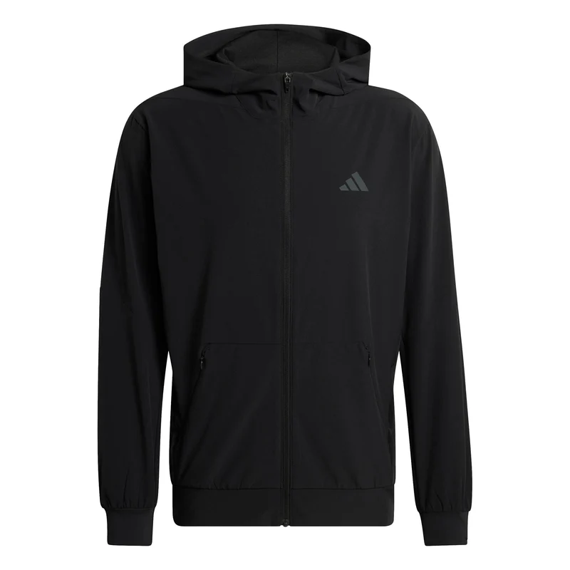 D4T WORKOUT-HOODIE MIT DURCHGEHENDEM REISSVERSCHLUSS