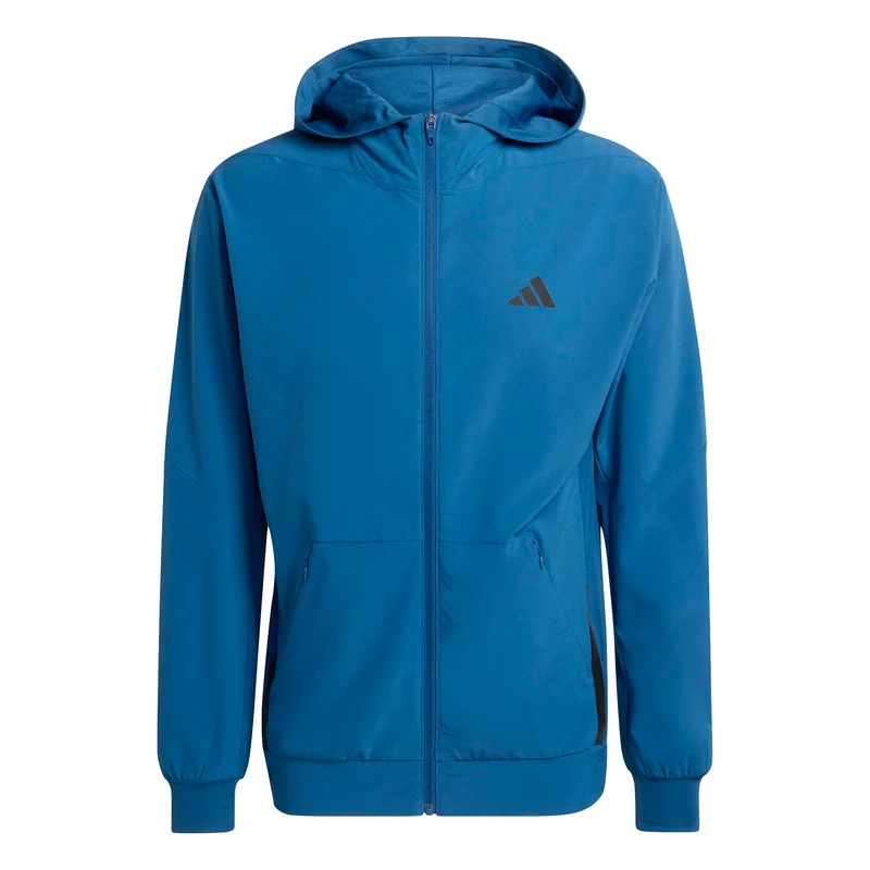 D4T WORKOUT-HOODIE MIT DURCHGEHENDEM REISSVERSCHLUSS