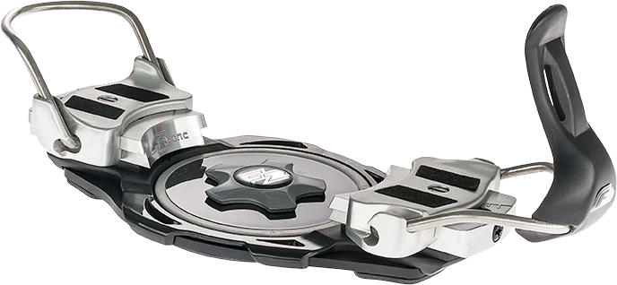 F2 RACE CNC Black Snowboard Plattenbindung