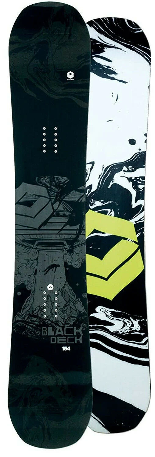 FTWO BLACKDECK EXTRA WIDE Snowboard black Gr. 168w cm