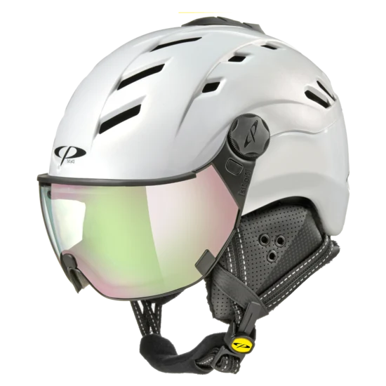 CP CAMURAI Ski-Snowboardhelm pearl white shiny Unisex