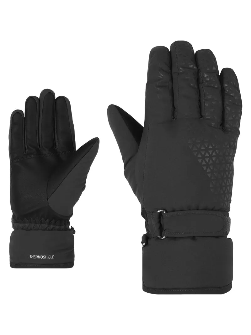 ZIENER KISAR-Z AS Damen Skihandschuhe PFC-frei