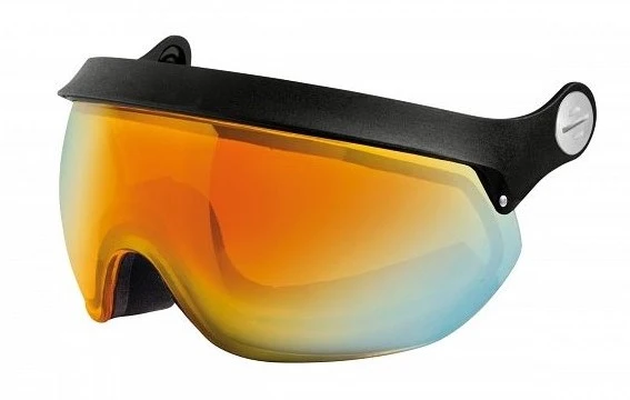 Slokker MF Multilayer + Photocome Wechselvisier für Skihelme black orange