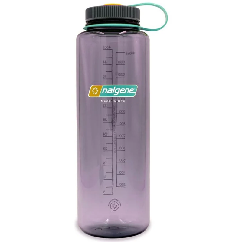 Nalgene Trinkflasche Weithals Silo Sustain 1,5 L aubergine