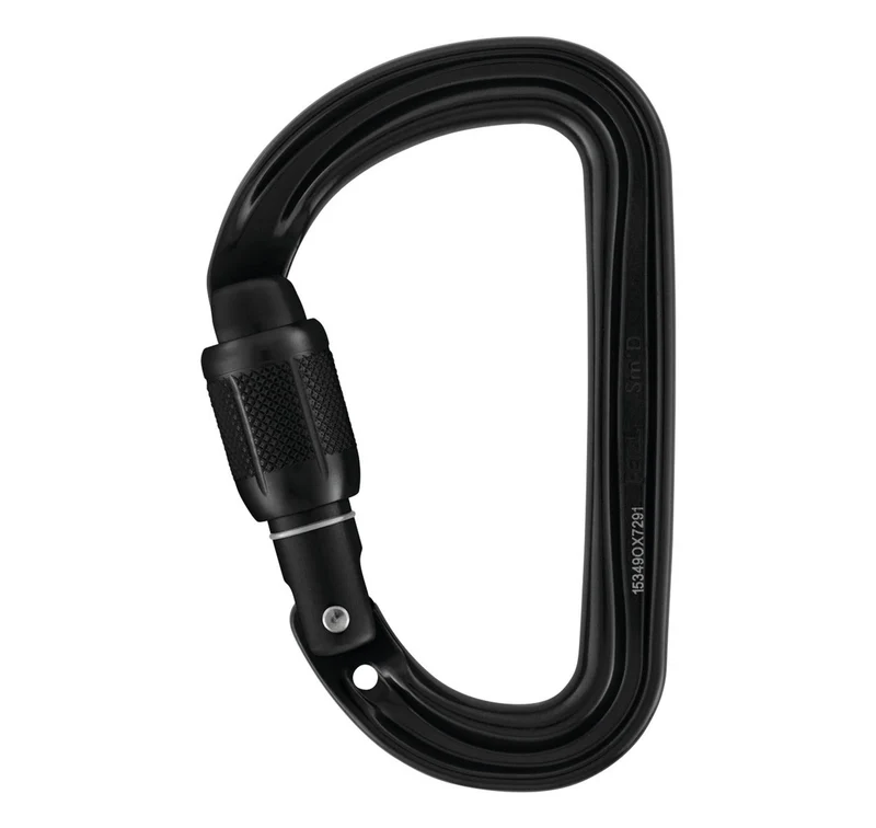 Petzl SmD SCREW-LOCK Karabiner black