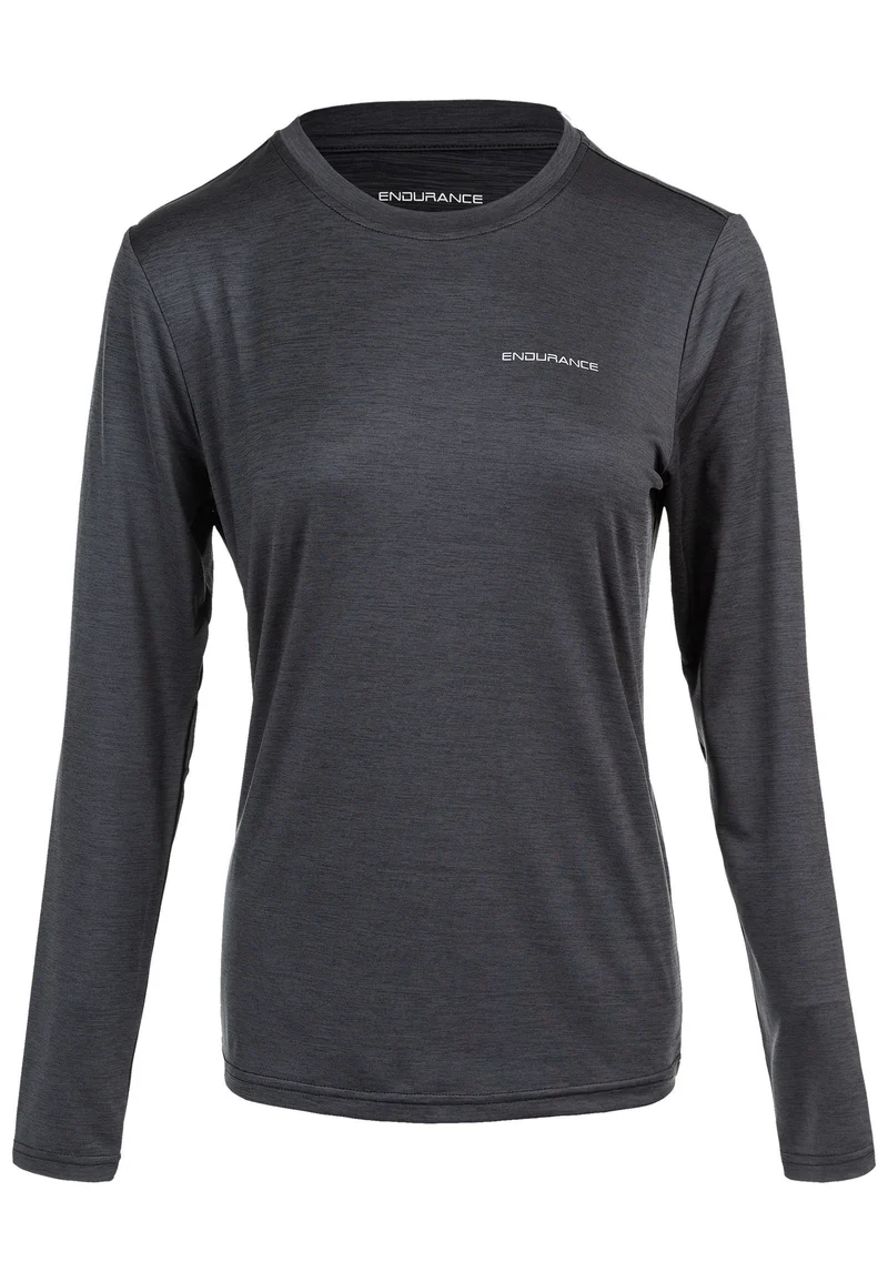ENDURANCE Maje W Melange L-S Funktionsshirt Damen