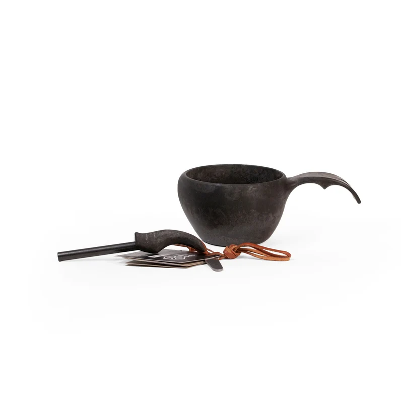 Kupilka 21 + Firesteel 8 Set kelo black