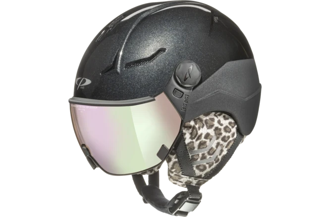 CP coya+ M Schwarz Damen Premium Schneesporthelm