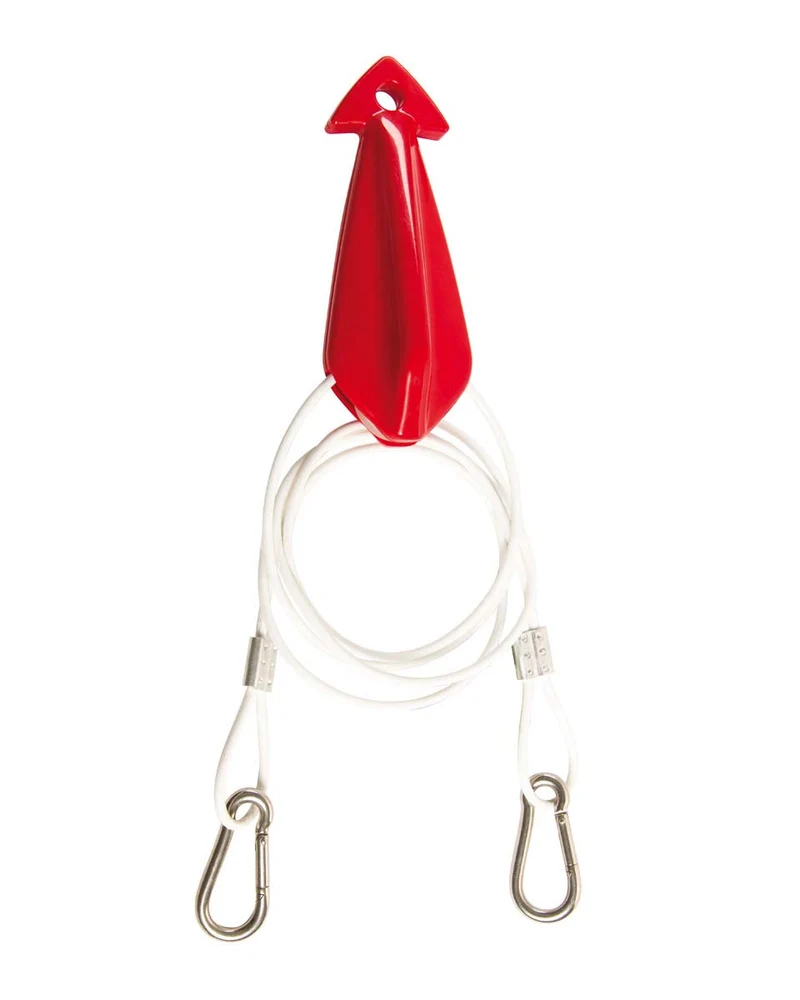 Jobe CABLE BRIDLE STAINLESS HOOKS 8 ft 1P Zubehör Motorboot Jetski Wasserski Wakeboard Tube