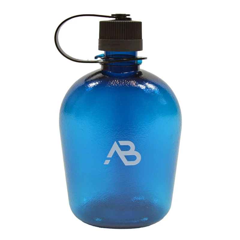 US Feldflasche GEN II Tritan 950ml blau-transparent