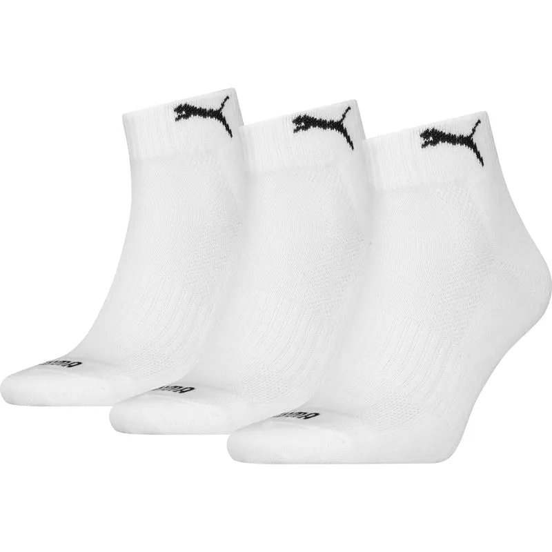PUMA Herren Socken Unisex Cushioned Quarter 3er-Pack