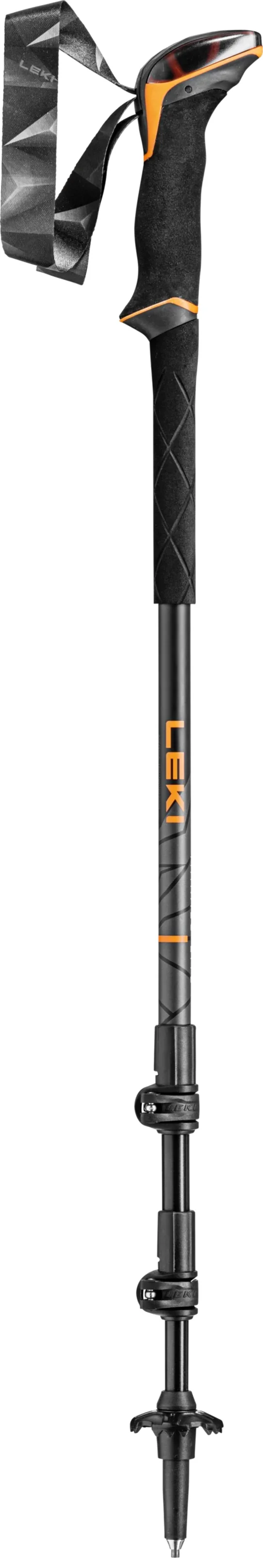 Leki MAKALU LITE Wanderstöcke orange-black-dark anthraciter (100-135 cm) Unisex