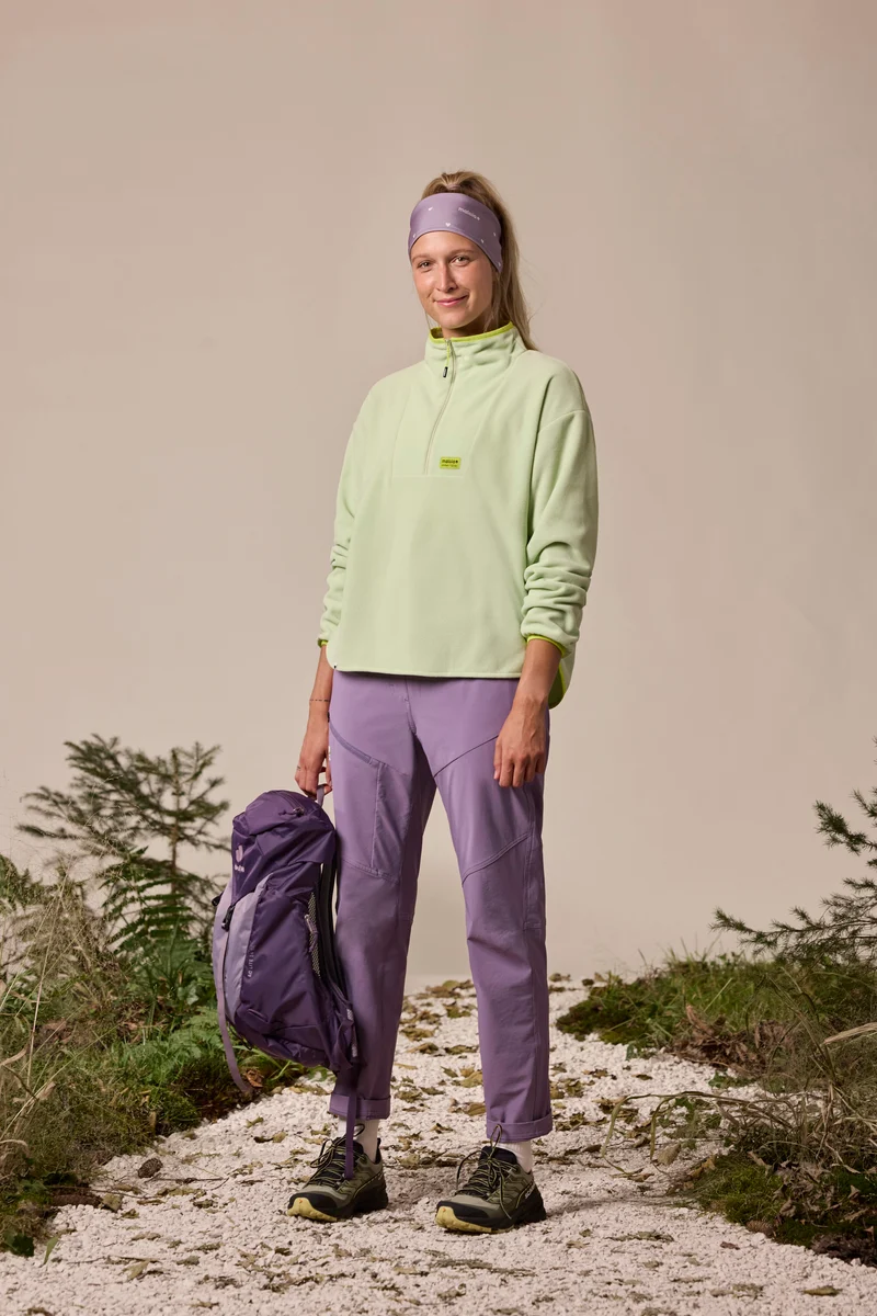 MALOJA MeltinaM Fleece-Pullover mit hohem Kragen