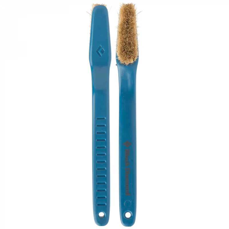 Black Diamond Boars Hair Boulderbürste Small blue