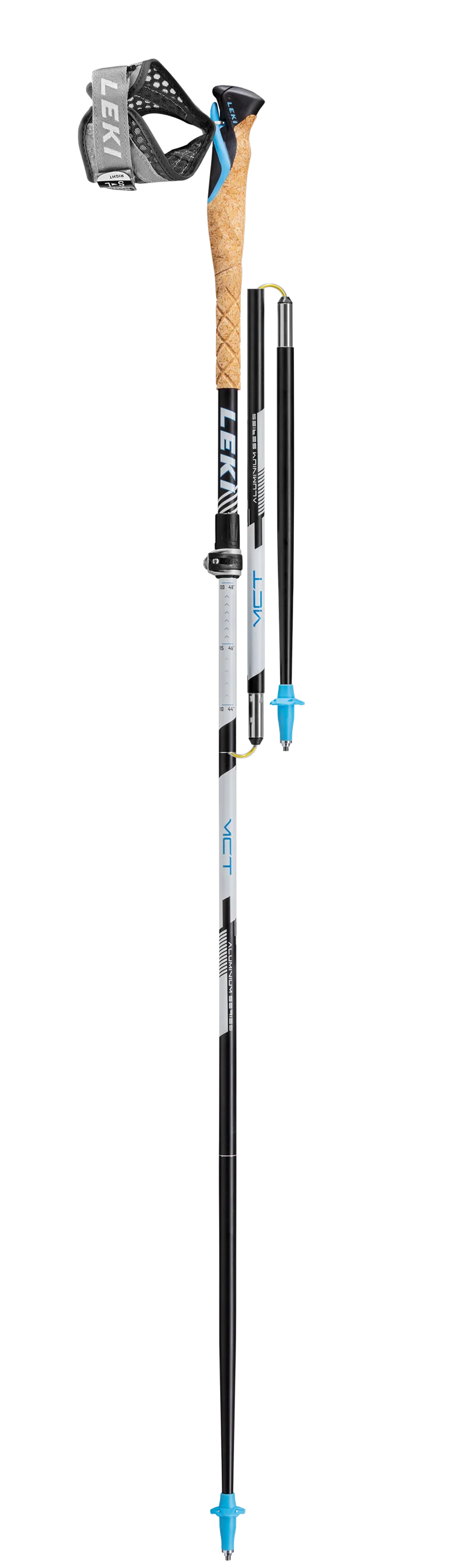 LEKI MCT VARIO Wanderstöcke schwarz-weiß-blue