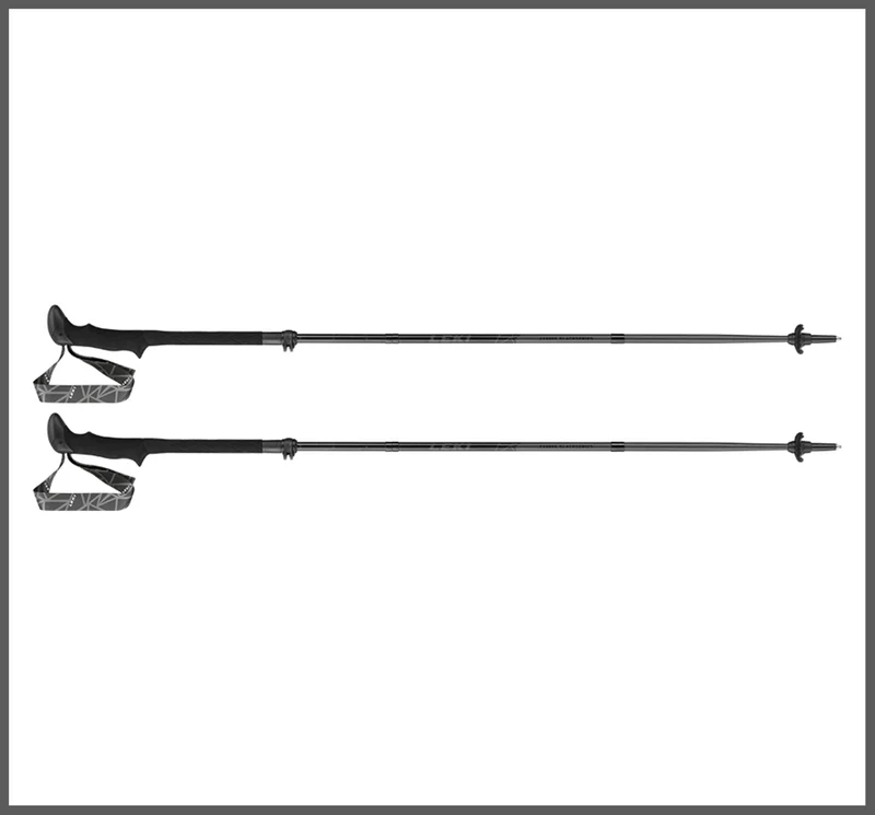 Leki BLACK SERIES MVC Wanderstöcke carbon-schwarz