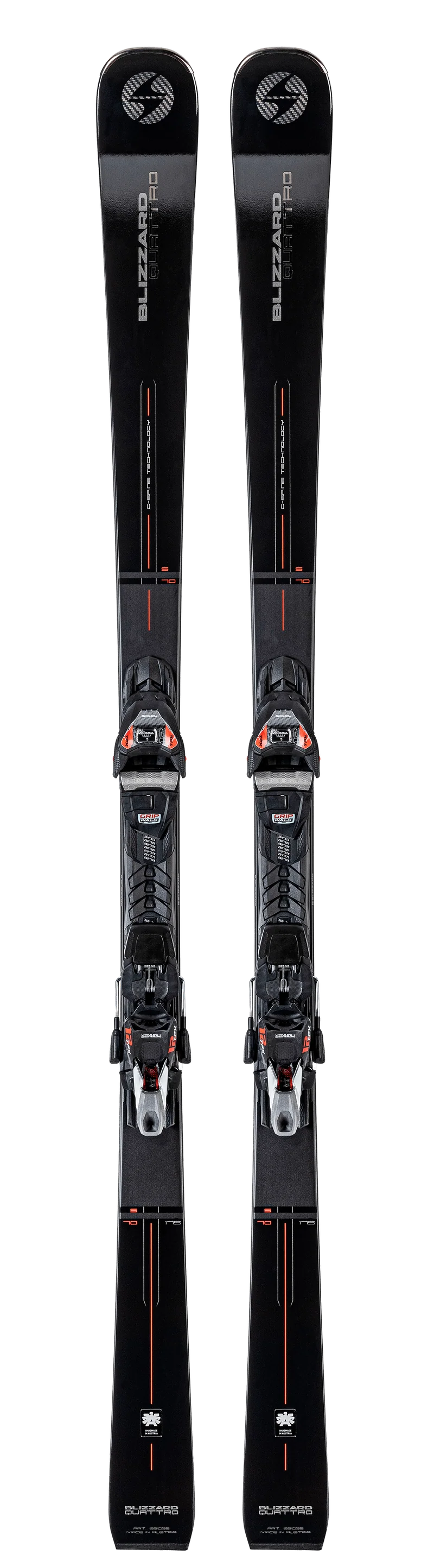 Blizzard Quattro S70 Herren Skier + Marker TPX 12 Ski Alpin All Mountain
