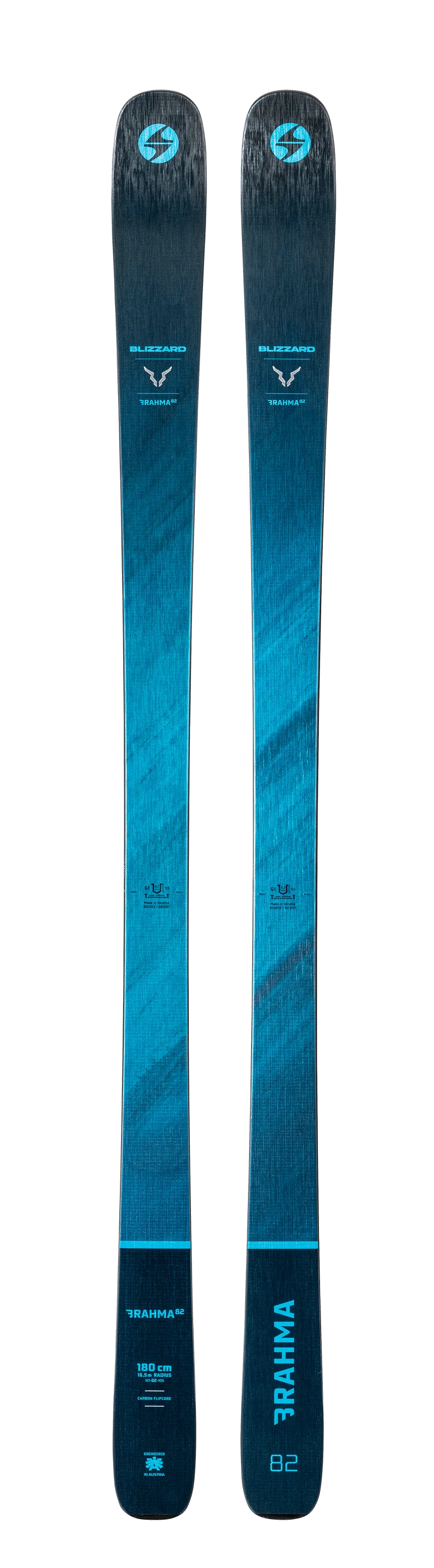 Blizzard Brahma 82 Flat Ski 180 cm Herren Skier Alpin Freeride