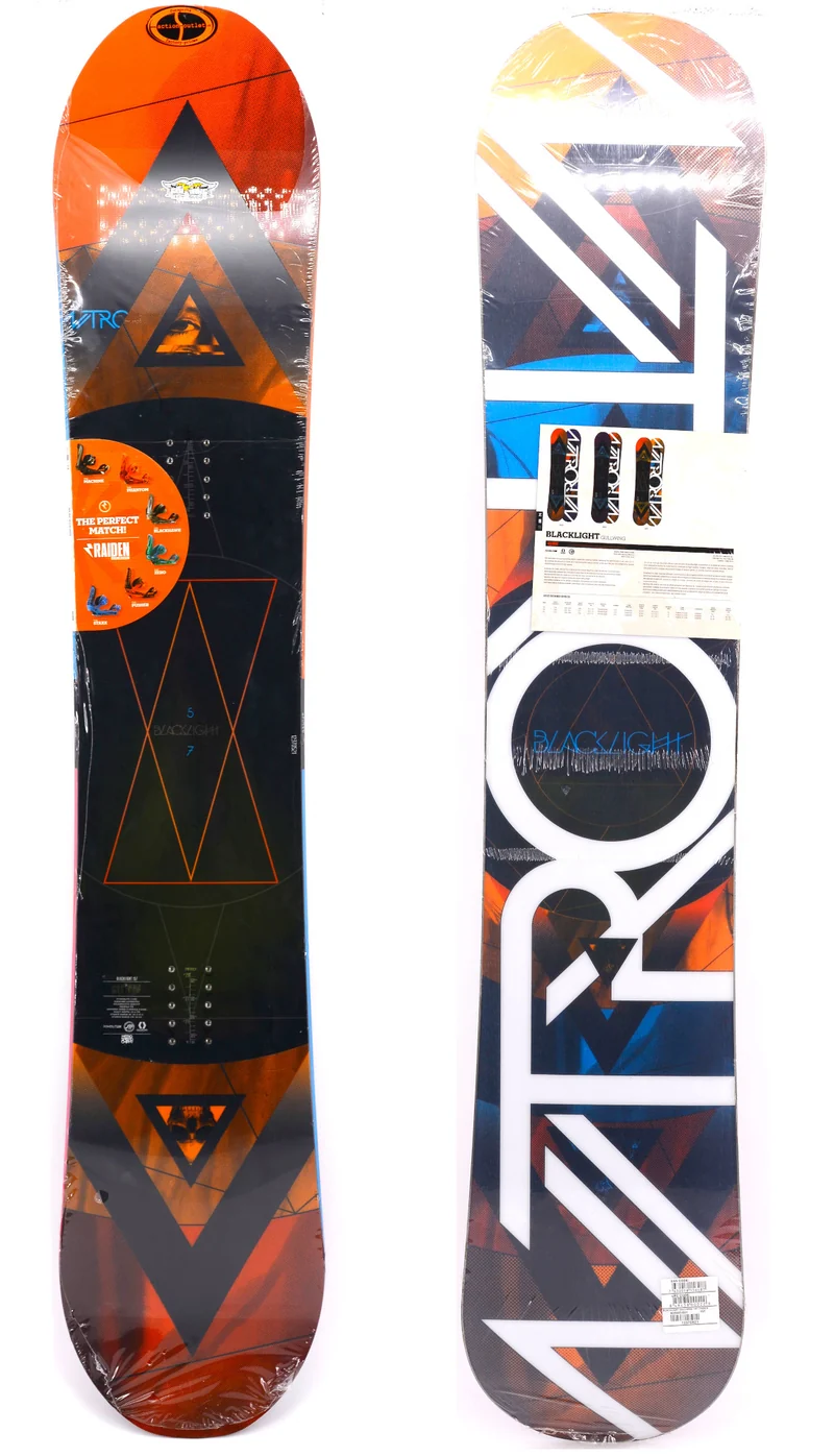 NITRO BLACKLIGHT GULLWING - 157 cm Snowboard Softboot Park Freeride CH-20