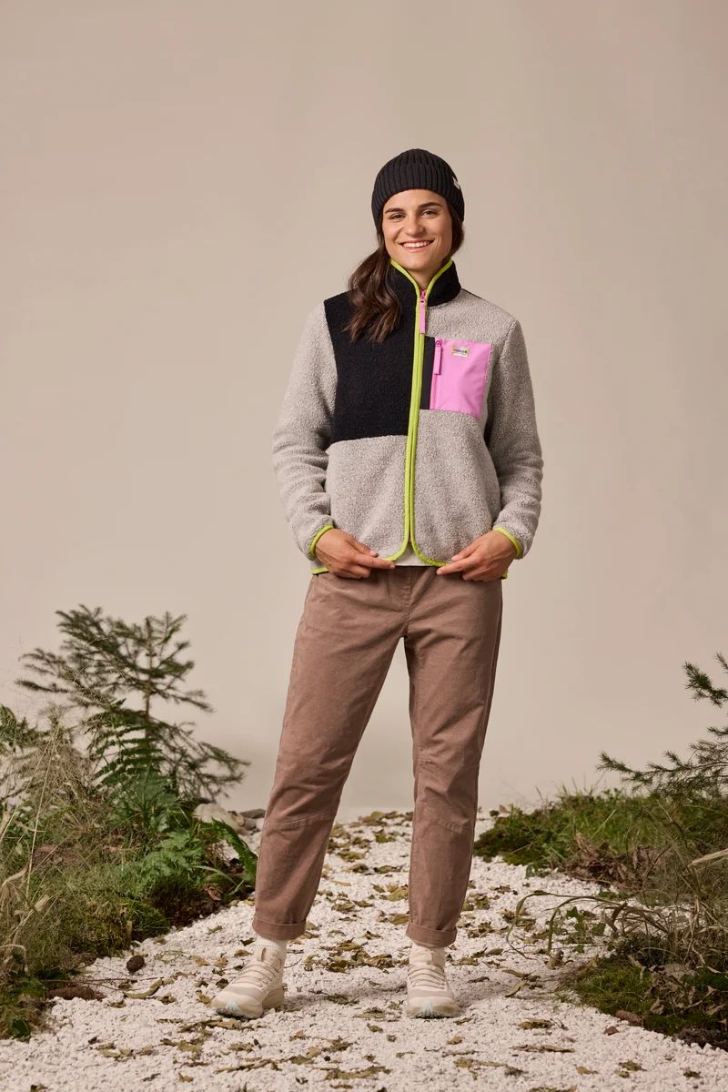 MALOJA VallettaM. Fleecejacke mit recycelter Wolle