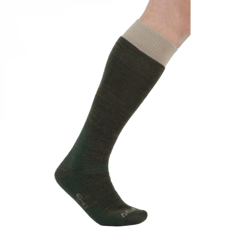 Aclima WoolNet Hunting Merinosocken oliv