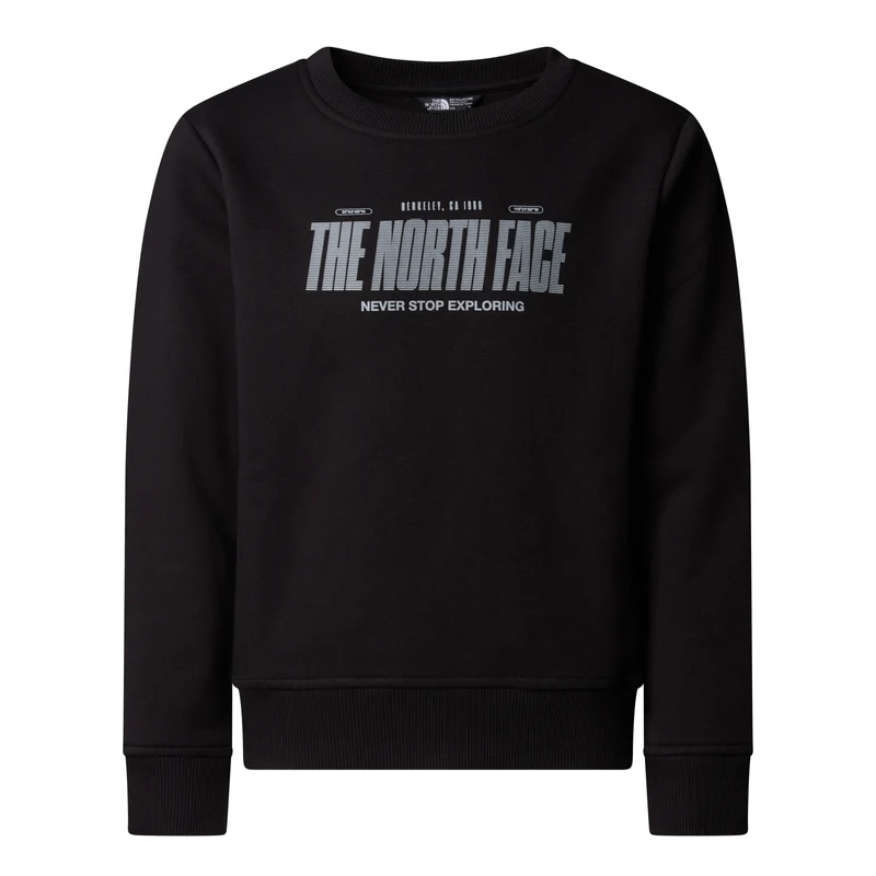 NORTH FACE B Reflective Logo Relaxed Crew Pullover