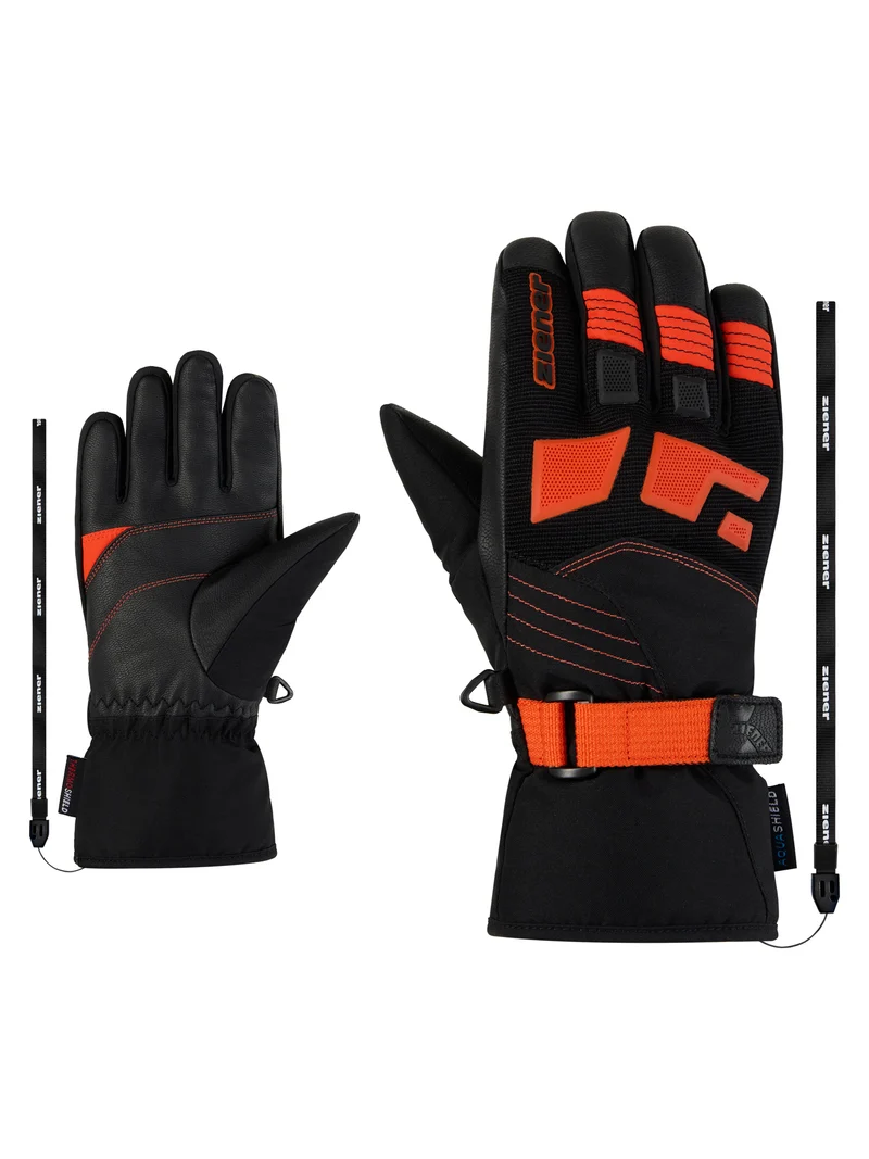 ZIENER LUKIAN-Z AS Junior Skihandschuhe wasserdicht