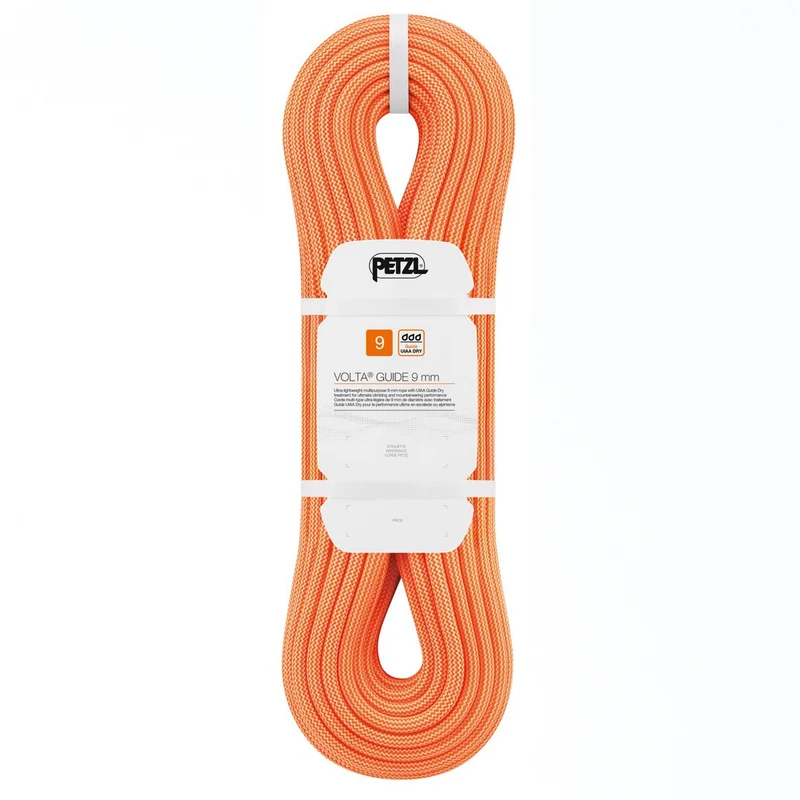 Petzl VOLTA GUIDE 9 mm Kletterseil 60 m orange