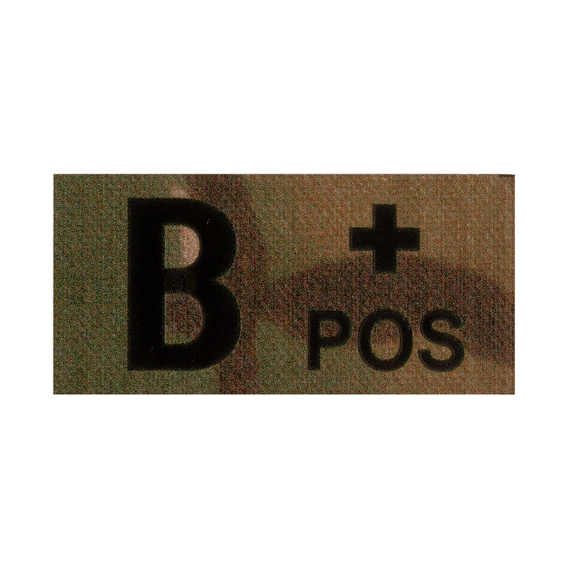 Clawgear IR Blutgruppen Patch B POS